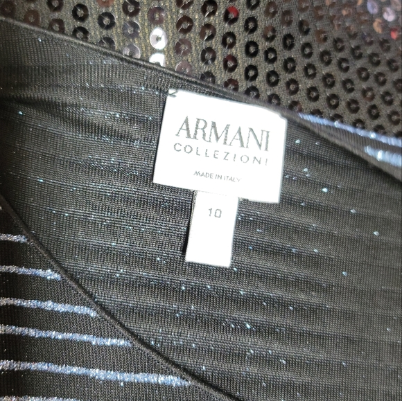 Armani blue glitter shirt - Picture 5 of 12